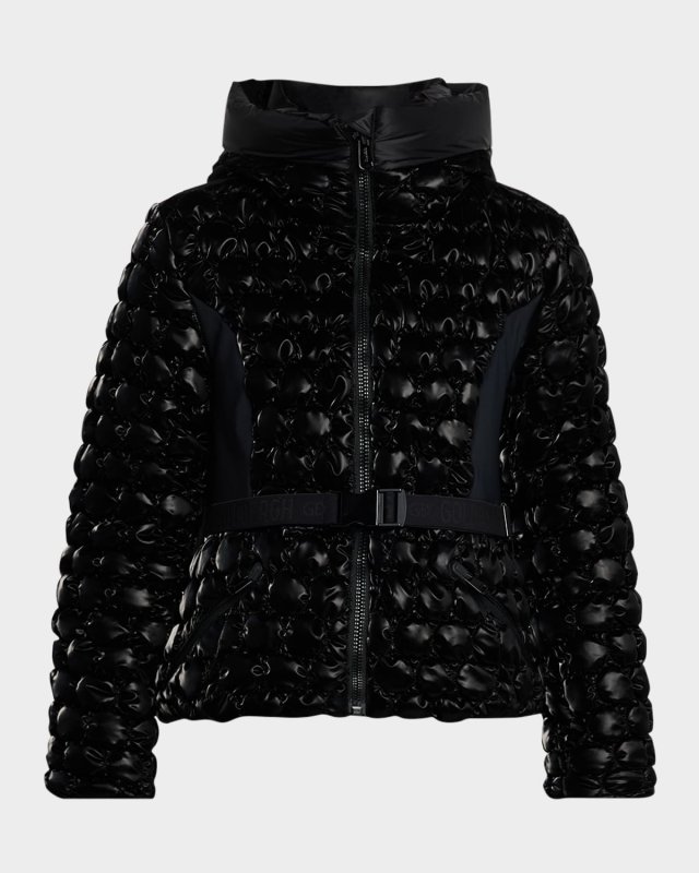 Monique Odor-Resistant Hooded Ski Puffer Jacket